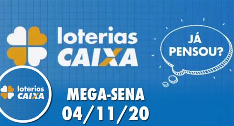 Resultado da Mega-Sena - Concurso nº 2315 - 04/11/2020 RedeTV!