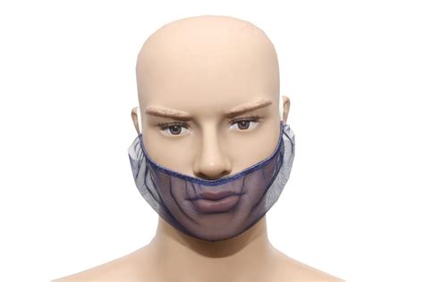 SuBaA Premium Washable Hairnet Beard Cover - Breathable Fabric ...