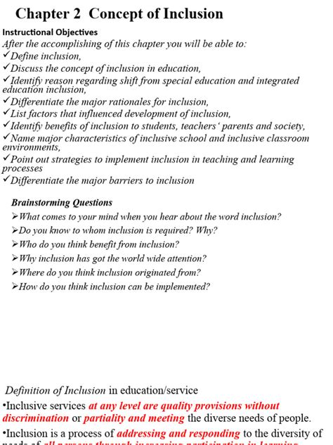 Image result for Inclusiveness Chapter 2