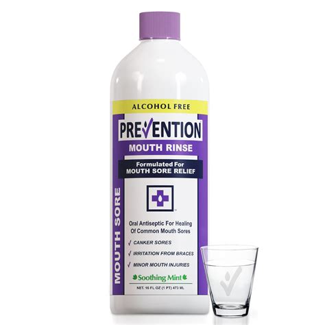 Mua Prevention Mouth Sore Mouth Rinse, Canker Sore Treatment, Oral Pain Relief Mouthwash for ...