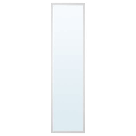 LILJETRÄD mirror, white, 30x115 cm (113/4x451/4") - IKEA