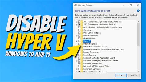 Disable Hyper-V PowerShell 的图像结果