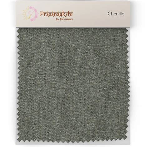 Buy Silver Grey Chenille Sofa, Chairs, and Curtain Upholstery Fabric ...