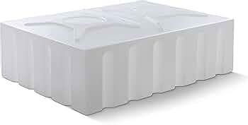 IRA Furniture Loft Horizontal White Plastic Water Tank Garden Water ...