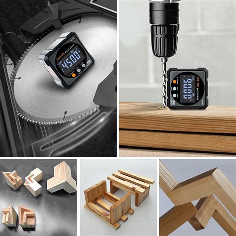 Buy Digital Angle Finder with Electronic Laser - 4-side Strong Magnetic ...