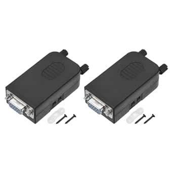 uxcell D-sub Connector DB15 Female Socket 15-pin 3-Row Female Serial ...