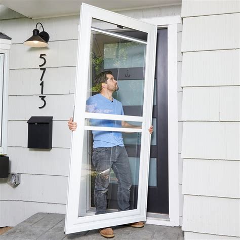 How to Install a Storm Door (DIY) | Family Handyman