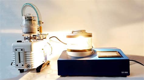 Vacuum Automatic Pulsing Thermal Evaporating Carbon Coating Coater for ...