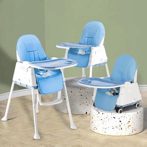 WE CLEVER High Chair for Baby, 3-in-1 Portable Chair with Removable ...