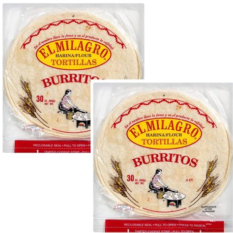 El Milagro Flour Tortillas Vegan at Jack Oneill blog