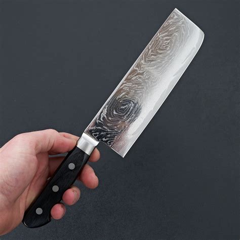 Tsunehisa Nami Damascus Western Nakiri 165mm