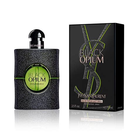YSL Black Opium Illicit Green EDP Floral Fruity Gourmand fragrance for ...