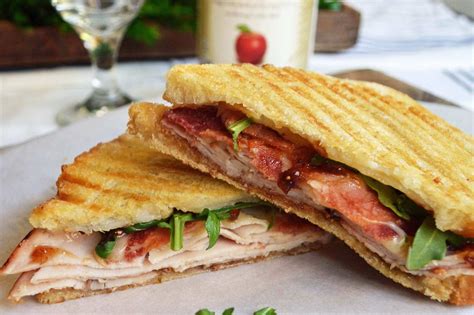Turkey and Bacon Panini Recipe | Houseofseafood.sg