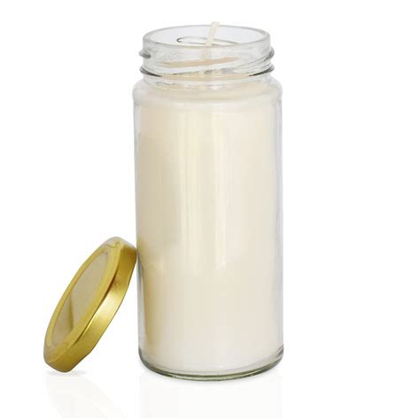 Pure Source India 5 Day White Prayer Candles, 5" Tall Church Candles ...