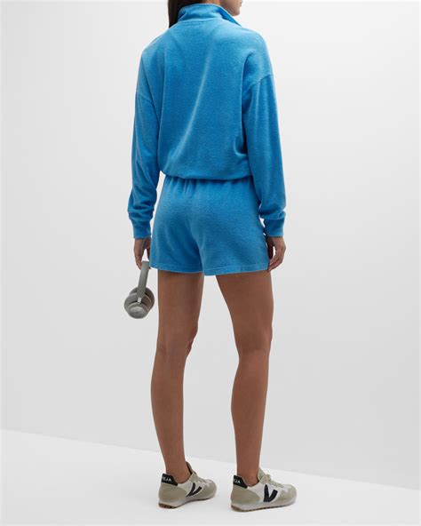 Monrow Terry-Cloth Shorts | Neiman Marcus