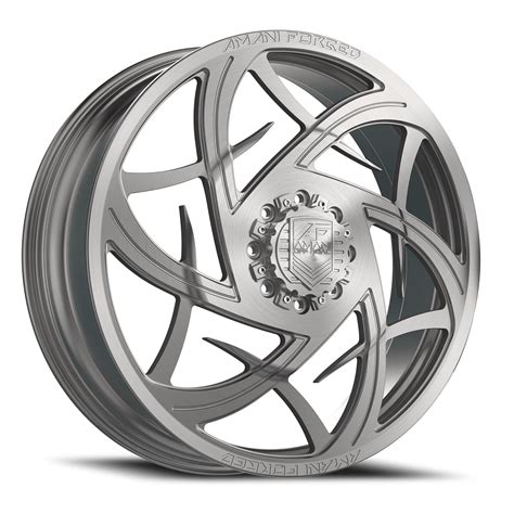 Amani Forged Alva Dually Dually Wheels - Dually Proz