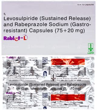 Rablet L Capsule Sr 10: Uses, Side Effects, Price & Substitutes