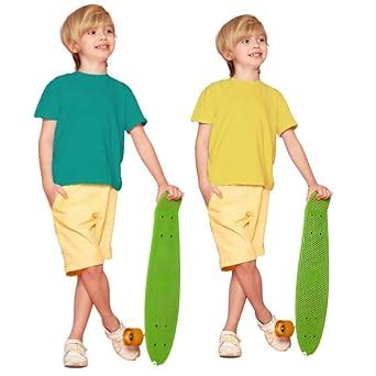 Buy Reborn India Clothing Boy's Plain Regular Fit T-Shirt Comfortable ...