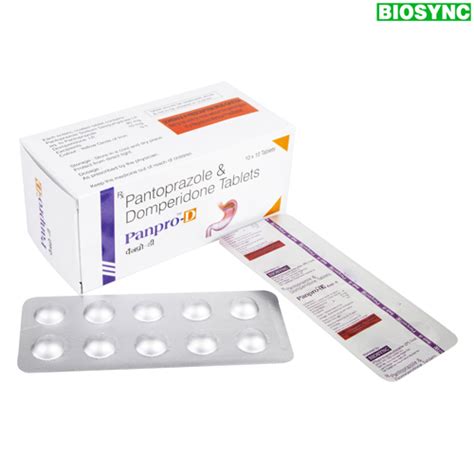 PANPRO-D Tablets Biosync Pharmaceuticals Pvt. Ltd.