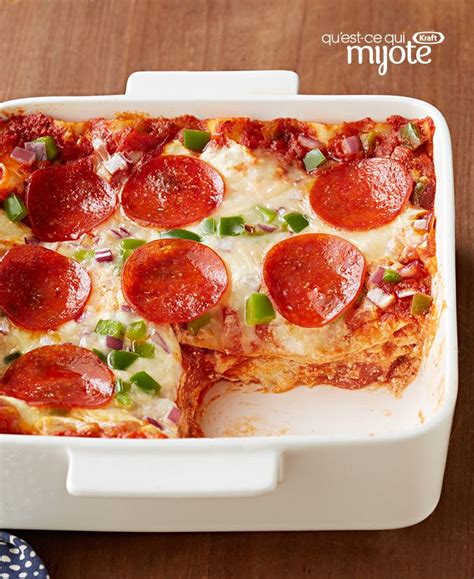 recette lasagne pepperoni