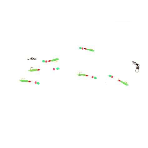 Buy Ahi USA Glow Fish Skin Sabiki Fishing Rig #6 Online at Lowest Price ...