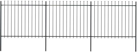 Garden Fence with Spear Top Steel，Outdoor India | Ubuy