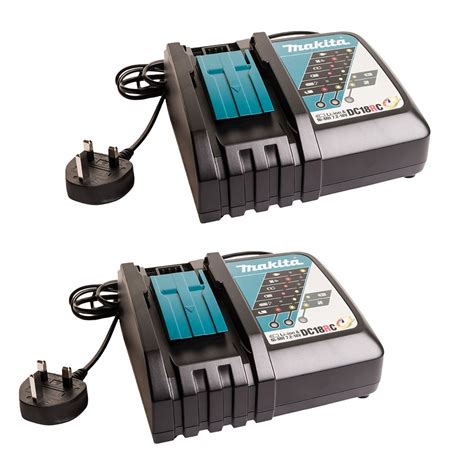 Makita DC18RC 18v LXT Li-Ion Fast Battery Charger 7.2 / 14.4 / 18v Twin ...