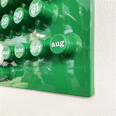 Italian Postmodern Wall Perpetual Calendar by Della Beffa for Ring a ...