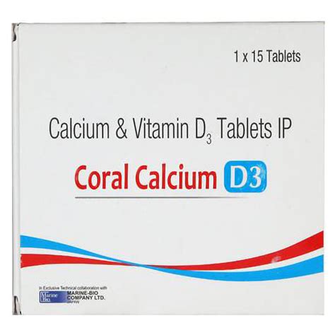 Coral Calcium D3 Tablet | Uses, Side Effects, Price | Apollo Pharmacy