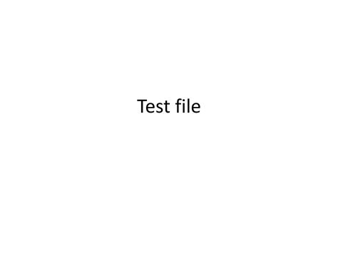 Image result for File Testing