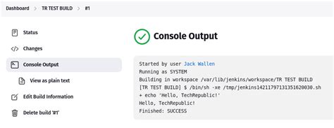 Jenkins Project 的图像结果