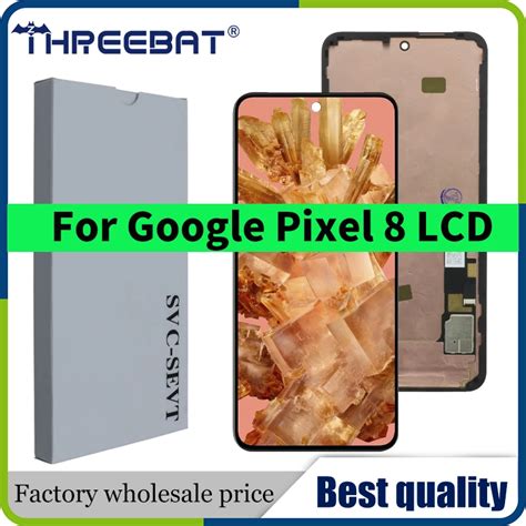6,2 "AMOLED 120 Гц для Google Pixel 8 5G ЖК-дисплей с сенсорным экраном ...
