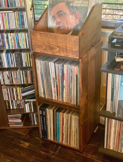 Image result for Stackable Vinyl Record Storage