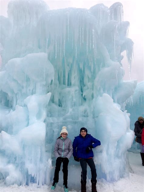 Evan and Lauren's Cool Blog: 2/12/17: Amazing Ice Castles in New Hampshire
