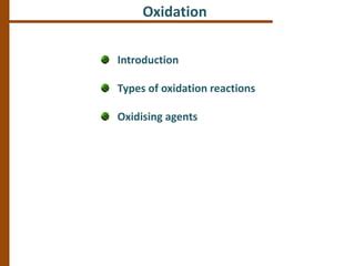 Image result for Oxidation Tutorial