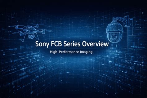 Sony FCB Series Overview: High-Performance Imaging for Industrial ...
