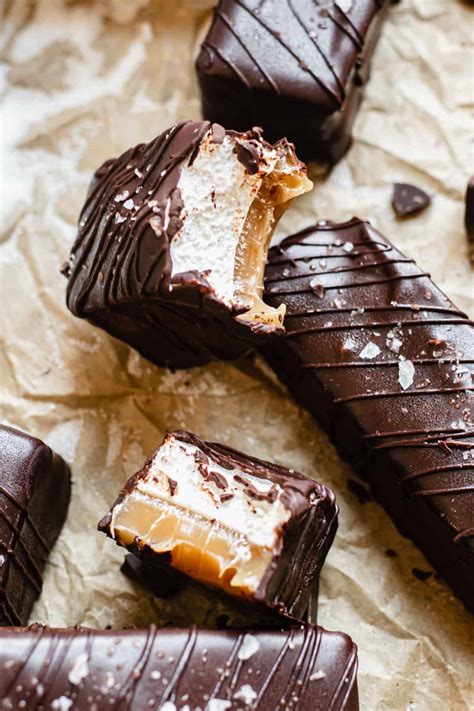 Chocolate Caramel Marshmallow Bars – The Cozy Plum