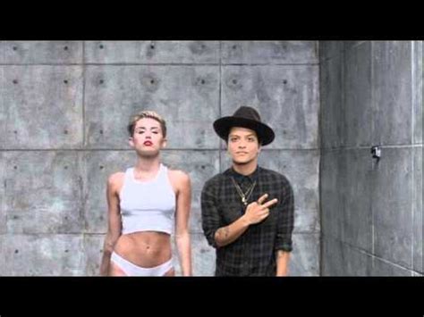 Miley Cyrus vs. Bruno Mars - Locked Out Of Wrecking Ball - YouTube