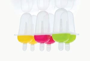 SPIRITUAL HOUSE new Plastic Reusable Popsicle Molds Ice Pop Makers Ice ...