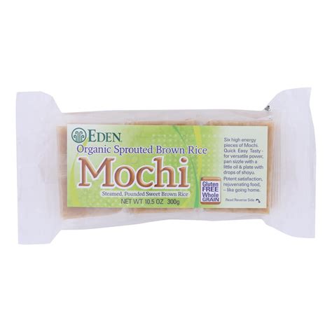 Buy Eden Foods – Mochi Sprtd Brown Rice – 1 Each 1-10.5 Oz Online ...