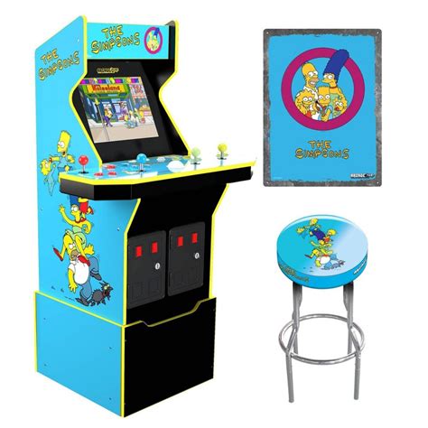 Arcade1Up The Simpsons Home Arcade with Riser and India | Ubuy