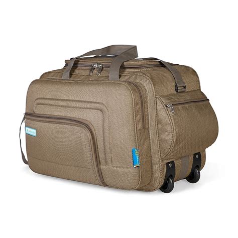 Buy Medler Aquiver Nylon 55 Litres Waterproof Strolley Duffle Bag ...