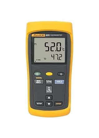 Fluke 52-2 60hz Dual Input Digital Thermometer : Amazon.in: Industrial ...