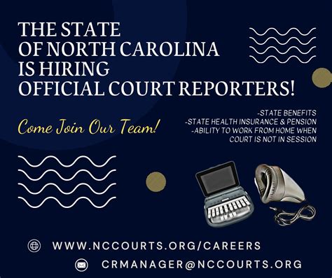 Job Listings – NC Association of Official Court Reporters