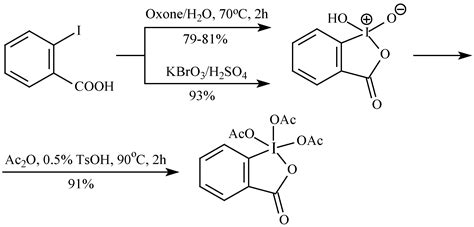 Syntheses of (Diacetoxyiodo)arenes or Iodylarenes from Iodoarenes, with ...