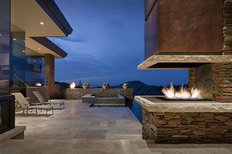 Modern Outdoor Fireplace Designs at Willard Corey blog