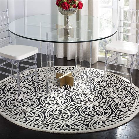 Buy Safiya Carpet Export Quality Handmade Woolen Round Carpet for ...
