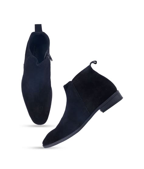 Comfortable Genuine Suede Leather Solid Boot for Men – italian eleganza