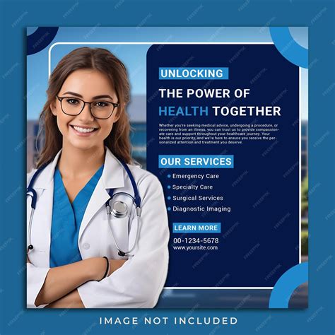 Psd medical health social media and instagram post banner template ...