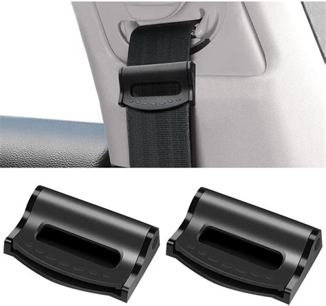 smilfuy 2 clips para cinturón de seguridad de coche, ajuste universal de cinturón de seguridad ...